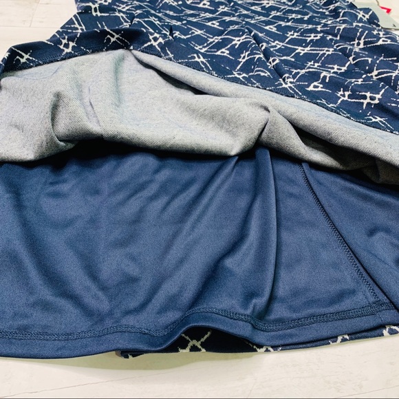 Vince Camuto Navy Blue Fit & Flare Dress - Picture 5 of 8